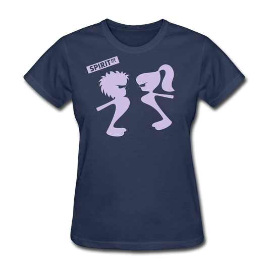 Women’s Gildan Heavy T-Shirt - azul marino