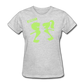 Women’s Gildan Heavy T-Shirt - gris jaspeado