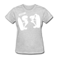 Women’s Gildan Heavy T-Shirt - gris jaspeado