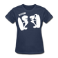 Women’s Gildan Heavy T-Shirt - azul marino