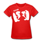 Women’s Gildan Heavy T-Shirt - rojo