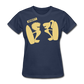 Women’s Gildan Heavy T-Shirt - azul marino