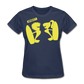 Women’s Gildan Heavy T-Shirt - azul marino