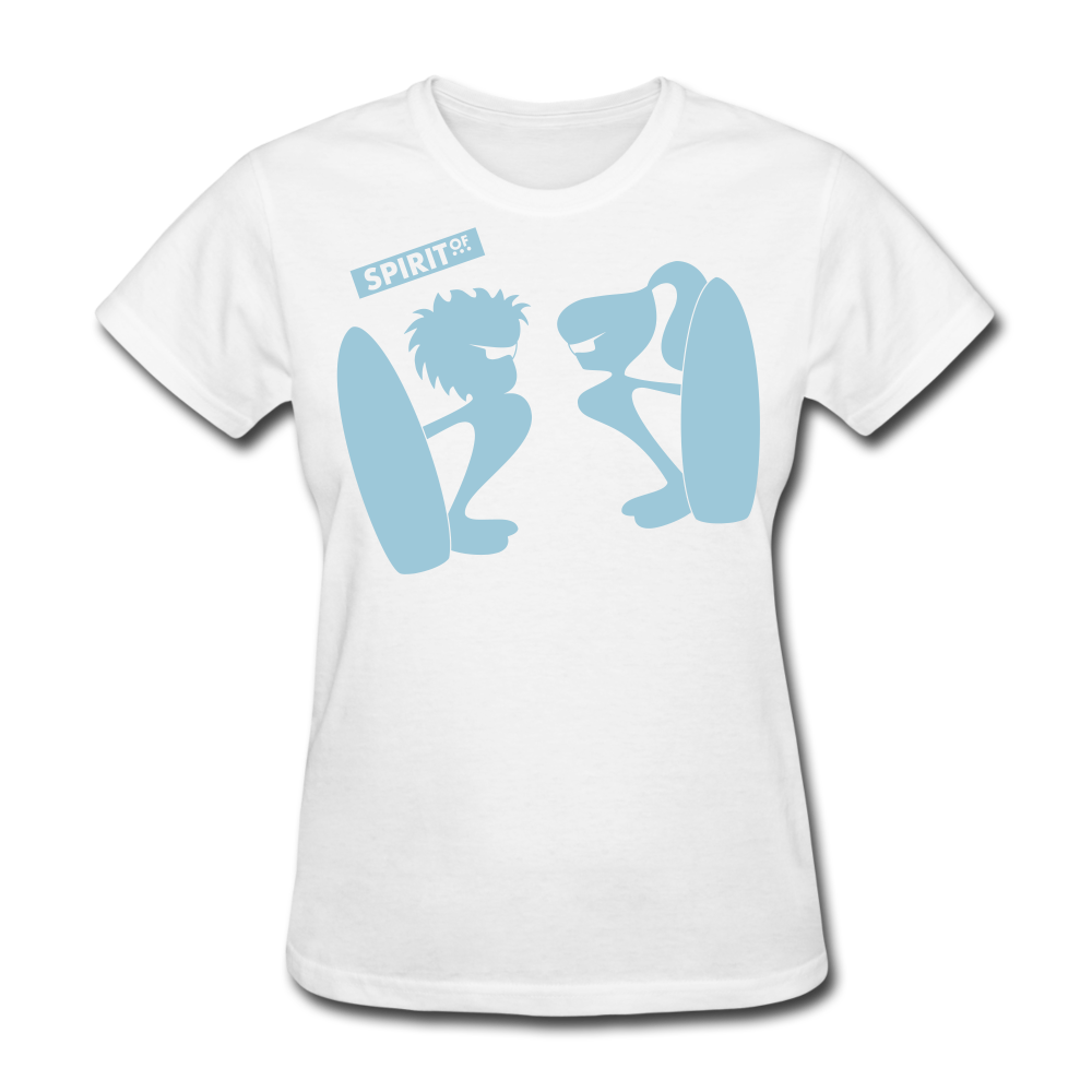 Women’s Gildan Heavy T-Shirt - blanco