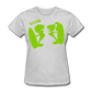 Women’s Gildan Heavy T-Shirt - gris jaspeado