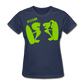 Women’s Gildan Heavy T-Shirt - azul marino