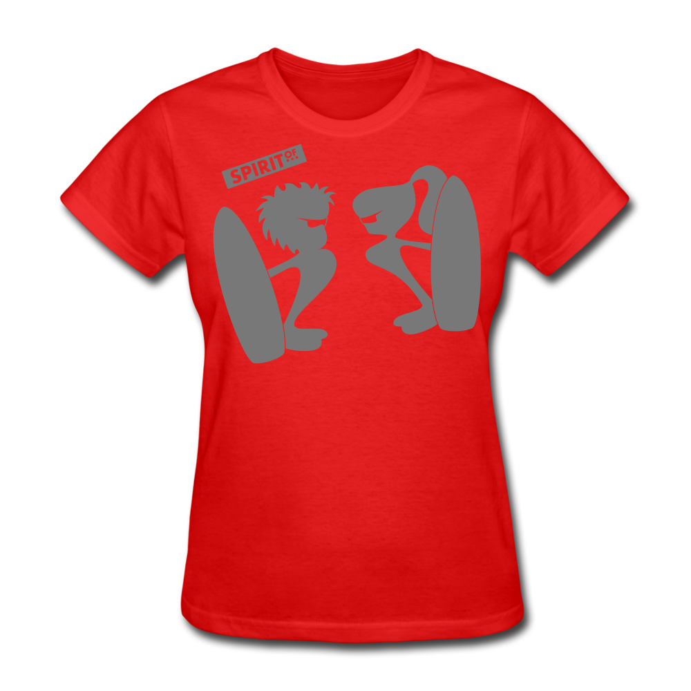Women’s Gildan Heavy T-Shirt - rojo