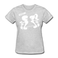 Camiseta Básica 180 (Mujer) - Spiritof TBox & Gym S White - gris jaspeado