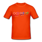 Camiseta Básica 180 (Hombre) - Consciencia Galicia Tricolor - orange