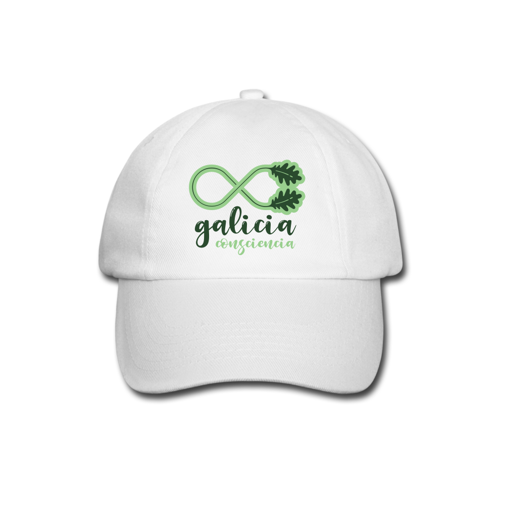 Gorra Blanca - Consciencia Galicia - white/white