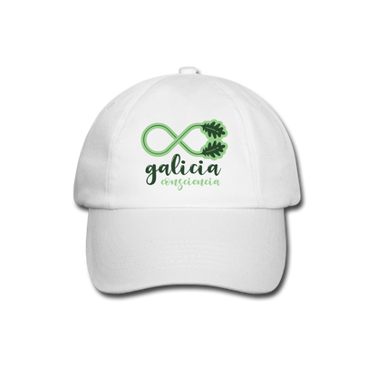 Gorra Blanca - Consciencia Galicia - white/white