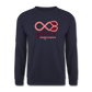 Sudadera (Unisex) - Conciencia Galicia Burgundy&Pink - navy
