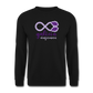 Sudadera (Unisex) - Conciencia Galicia Púrpura&Lavanda - black