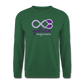 Sudadera (Unisex) - Conciencia Galicia Púrpura&Lavanda - green