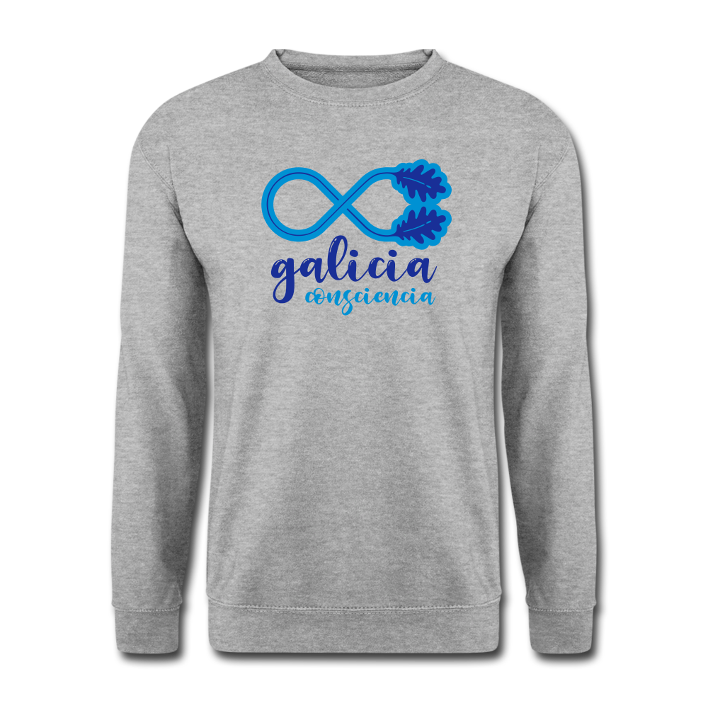 Sudadera (Unisex) - Conciencia Galicia Blue&LightBlue - salt & pepper