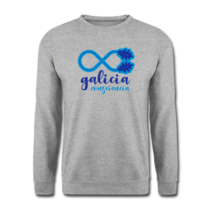Sudadera (Unisex) - Conciencia Galicia Blue&LightBlue - salt & pepper