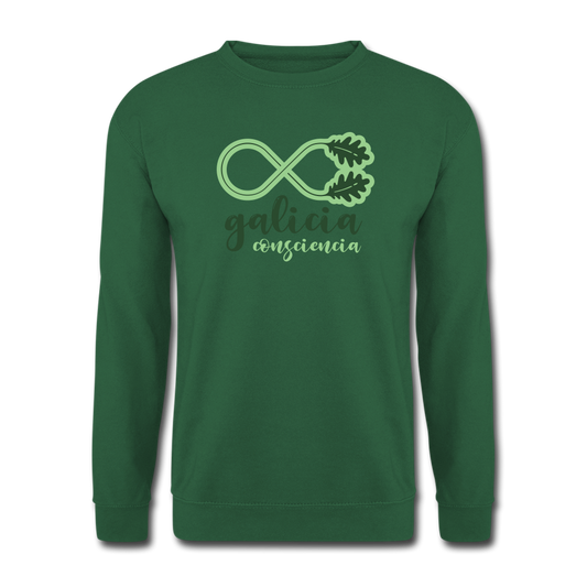 Sudadera (Unisex) - Conciencia Galicia Verde - green