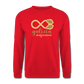 Sudadera (Unisex) - Conciencia Galicia LightBrown&Cream - red
