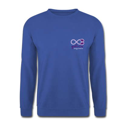 Sudadera (Unisex) - Conciencia Galicia Purpure&Lavender S - royal blue