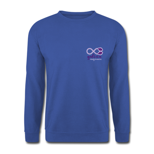 Sudadera (Unisex) - Conciencia Galicia Purpure&Lavender S - royal blue