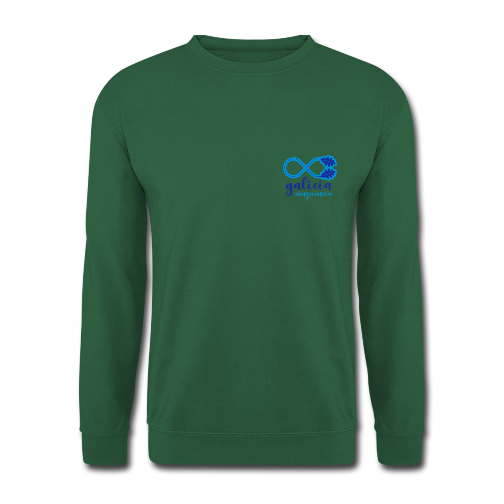 Sudadera (Unisex) - Conciencia Galicia Blue&Light Blue S - green