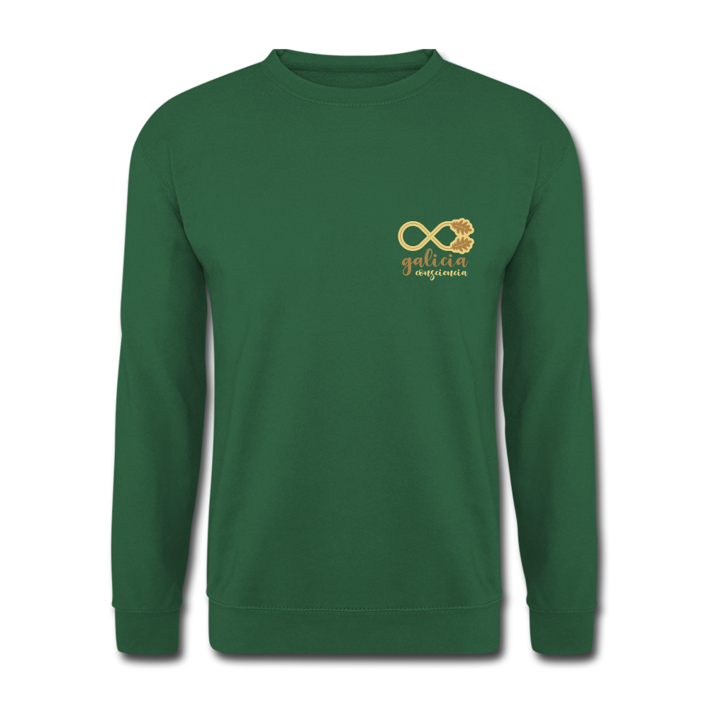 Sudadera (Unisex) - Conciencia Galicia LightBrown&Cream S - green