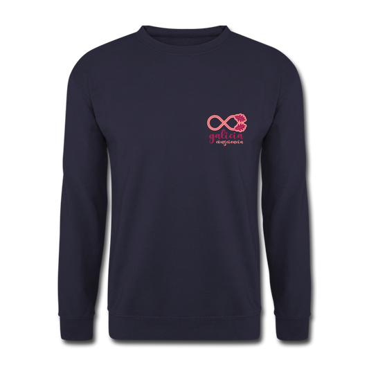 Sudadera (Unisex) - Conciencia Galicia Magenta&Pink S - navy
