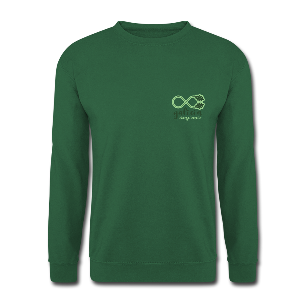 Sudadera (Unisex) - Conciencia Galicia Verde S - green
