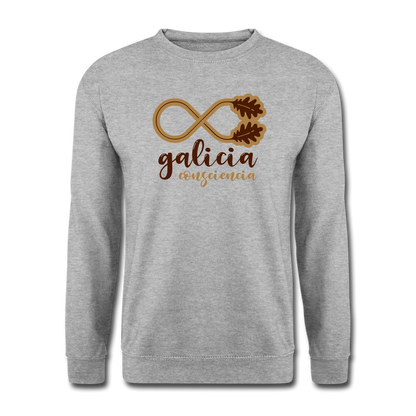 Sudadera (Unisex) - Consciencia Galicia Brown&LightBrown - salt & pepper