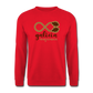 Sudadera (Unisex) - Consciencia Galicia Brown&LightBrown - red