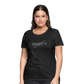 Camiseta Básica 150 Negra (Mujer) - Spiritof AnimaLove Grey&Black (FootPrints) - black