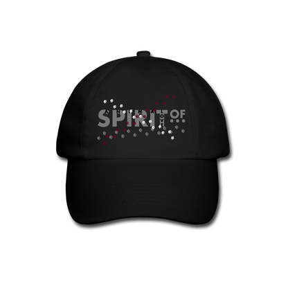 Gorra Béisbol Negra - Spiritof AnimaLove Grey&Black (FootPrints) - black/black