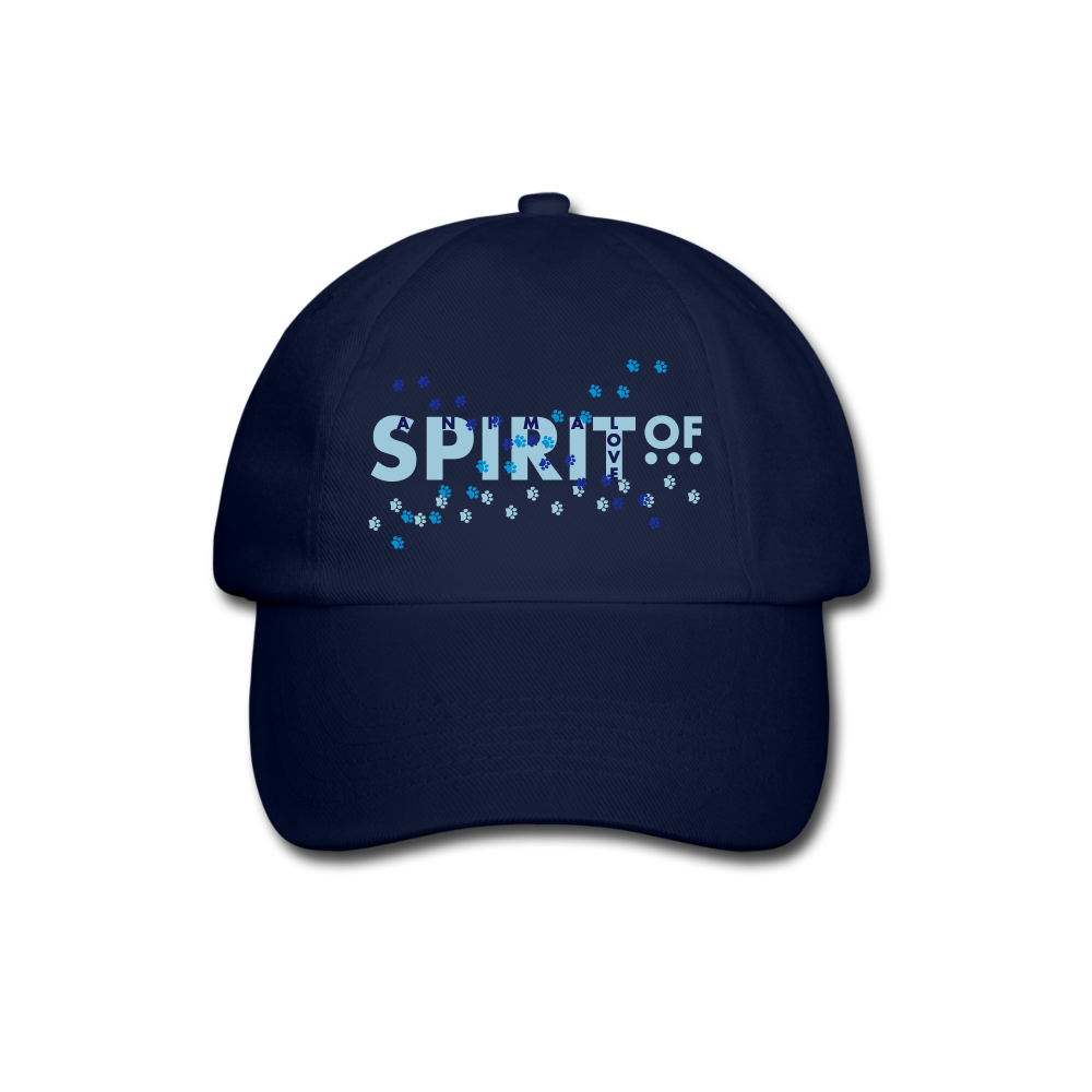 Gorra Béisbol Azul Marino - Spiritof AnimaLove SkyBlue&Navy (FootPrints) - blue/blue