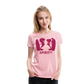 Camiseta Básica 150 Rosa Cristal (Mujer) - Spiritof Surf Magenta Shapes - rose shadow