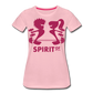 Camiseta Básica 150 Rosa Cristal (Mujer) - Spiritof Gym Magenta Shapes - rose shadow