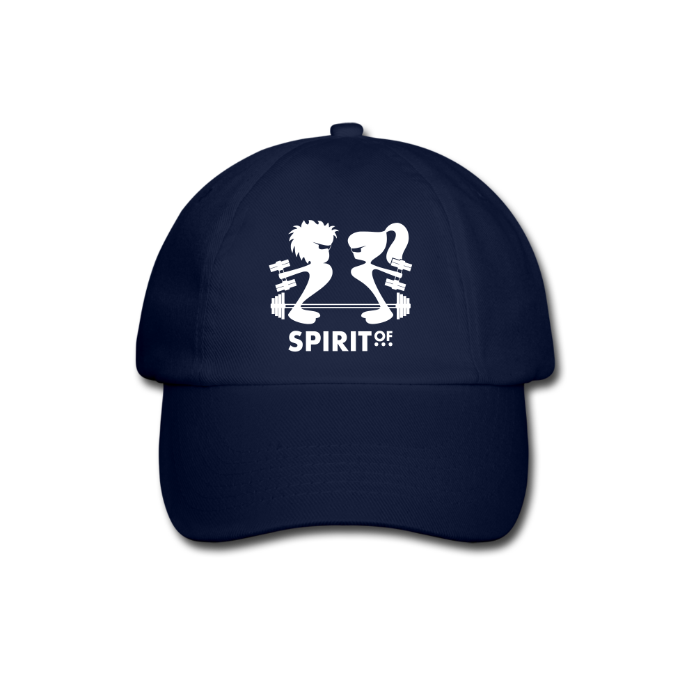 Gorra Béisbol Negra/Azul Marino - Spiritof Gym White - blue/blue