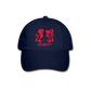 Gorra Béisbol Blanca/Negra/Azul Marino - Spiritof Gym Red Shapes - blue/blue