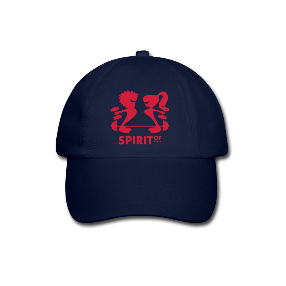 Gorra Béisbol Blanca/Negra/Azul Marino - Spiritof Gym Red Shapes - blue/blue