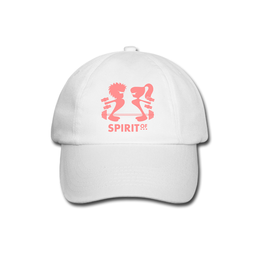 Gorra Béisbol Blanca/Negra/Azul Marino - Spiritof Gym Pink Shapes - white/white