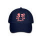 Gorra Béisbol Blanca/Negra/Azul Marino - Spiritof Gym Pink Shapes - blue/blue