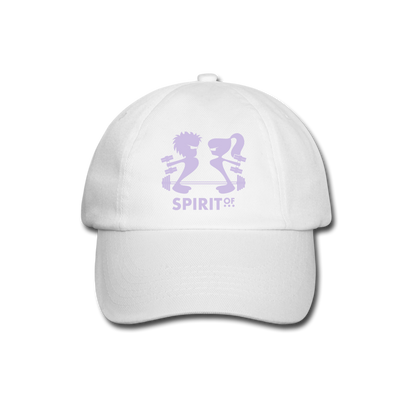 Gorra Béisbol Blanca/Negra/Azul Marino - Spiritof Gym Lavender Shapes - white/white