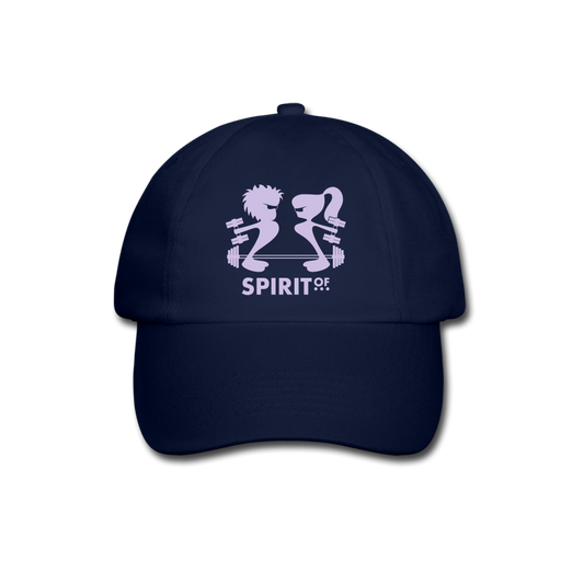 Gorra Béisbol Blanca/Negra/Azul Marino - Spiritof Gym Lavender Shapes - blue/blue