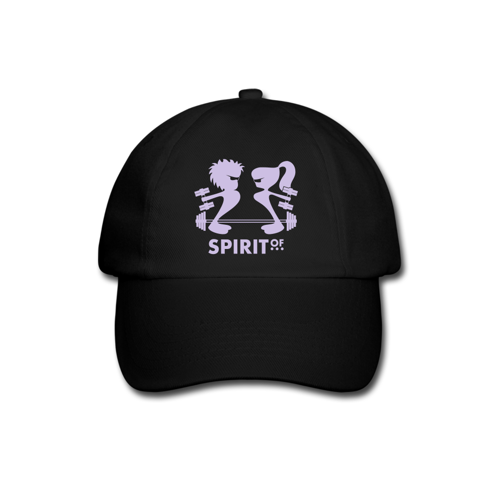 Gorra Béisbol Blanca/Negra/Azul Marino - Spiritof Gym Lavender Shapes - black/black