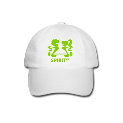 Gorra Béisbol Blanca/Negra/Azul Marino - Spiritof Gym AppleGreen Shapes - white/white