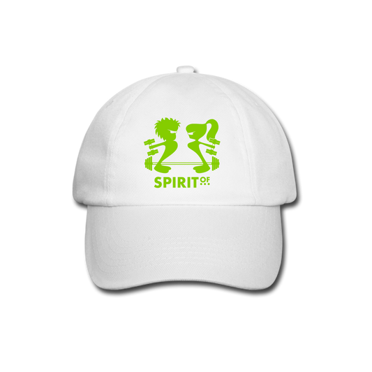 Gorra Béisbol Blanca/Negra/Azul Marino - Spiritof Gym AppleGreen Shapes - white/white