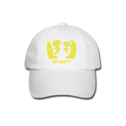 Gorra Béisbol Blanca/Negra/Azul Marino - Spiritof Surf Yellow Shapes - white/white