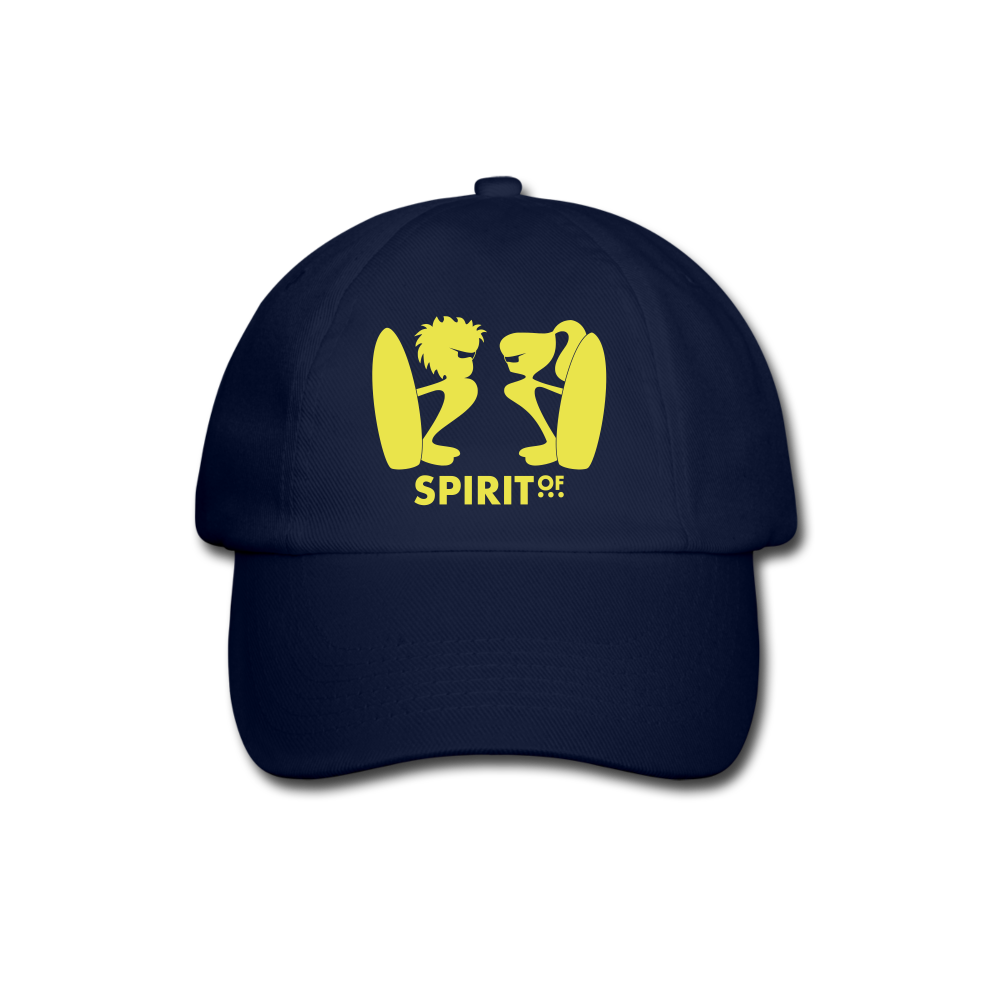 Gorra Béisbol Blanca/Negra/Azul Marino - Spiritof Surf Yellow Shapes - blue/blue