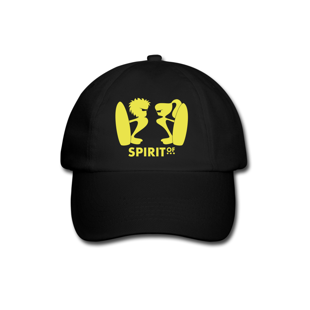Gorra Béisbol Blanca/Negra/Azul Marino - Spiritof Surf Yellow Shapes - black/black