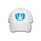 Gorra Béisbol Blanca/Negra/Azul Marino - Spiritof Surf LightBlue Shapes - white/white
