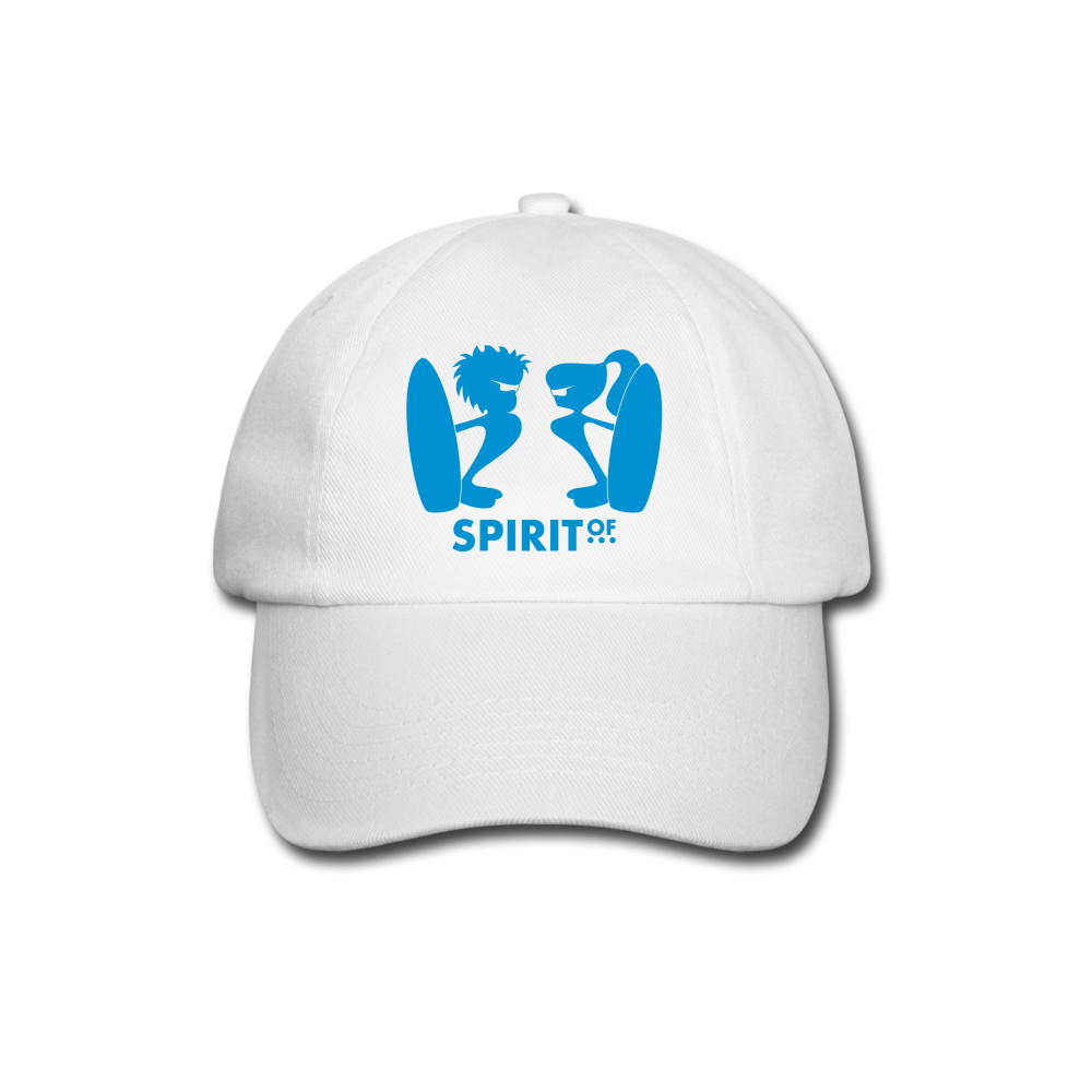 Gorra Béisbol Blanca/Negra/Azul Marino - Spiritof Surf LightBlue Shapes - white/white